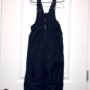 Snow Bibs Black 4T